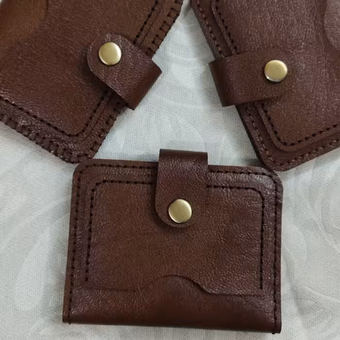 جاکارتی (4 عددی) چرم طبیعی( بزی) دست دوز 