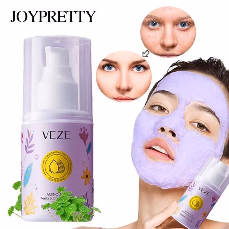 ماسک صورت حبابی پمپی آمینو اسید وزه