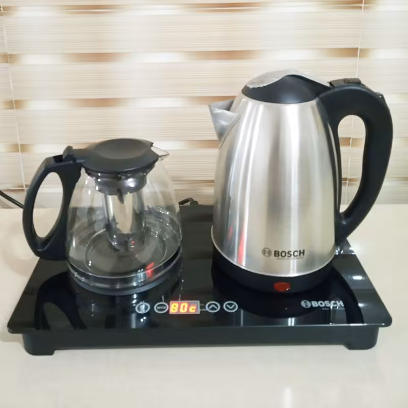 چایساز  کنارهمی بوش کتری 2 لیتری و قوری 1.2 لیتری (ارسال رایگان) 