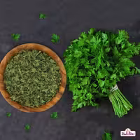 جعفری خشک اعلا 100 گرمی اعتماد امسالی و تازه(سبزی جعفری) | amazonchi