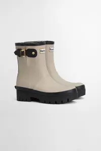 چکمه و بوت خاکستری زنانه پوتین SN11 ماسه سبک Barbour