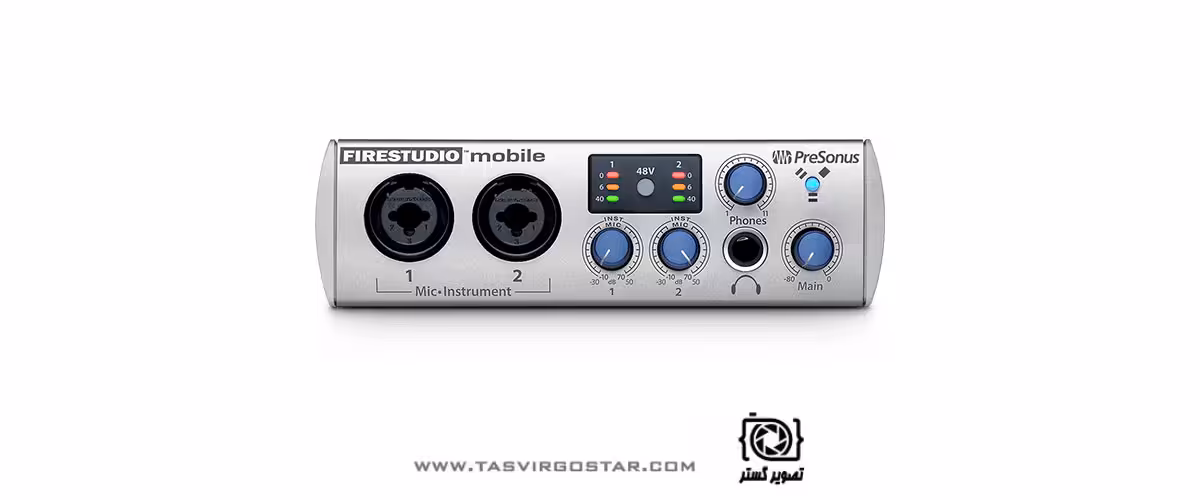 کارت صدا Presonus Firestudio-Mobile | کارت صدای خانگی و پرتابل Presonus Firestudio-Mobile