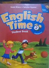 کتاب زبان انگلیش تایم English time 2 2nd edition