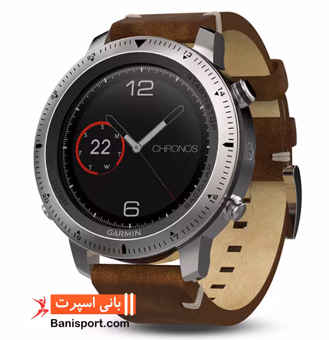 ساعت ورزشی گارمين مدل Fenix chronos leather