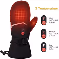 دستکش برقی کوهنوردی گرمکن الکترونیکی  مدل SHGS66E سایز XL