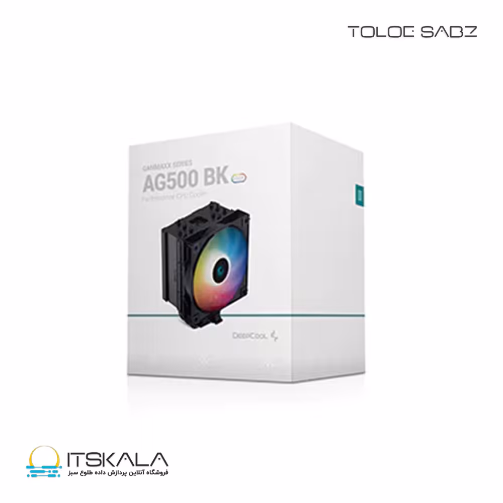 قیمت و خرید فن خنک کننده پردازنده Deepcool مدل AG500 BK ARGB | ITSKALA