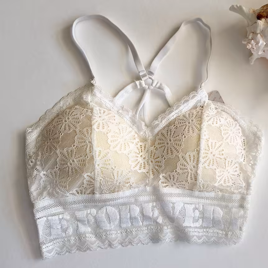 نیمتنه گیپور کش زنانه کاپ نازک یک تیکه مناسب برای زیر تاپ پشت قهرمانی