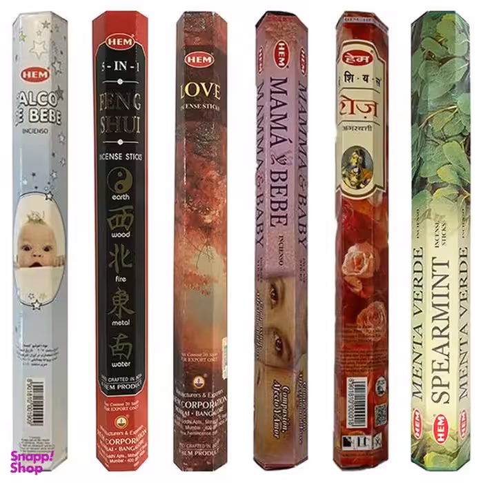 عود هم مدل ترکیبی کد Mix18 مجموعه 6 عددی