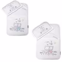 رختخواب سه تکه طرح خرس های دوقلو بیبی لایک Baby Like