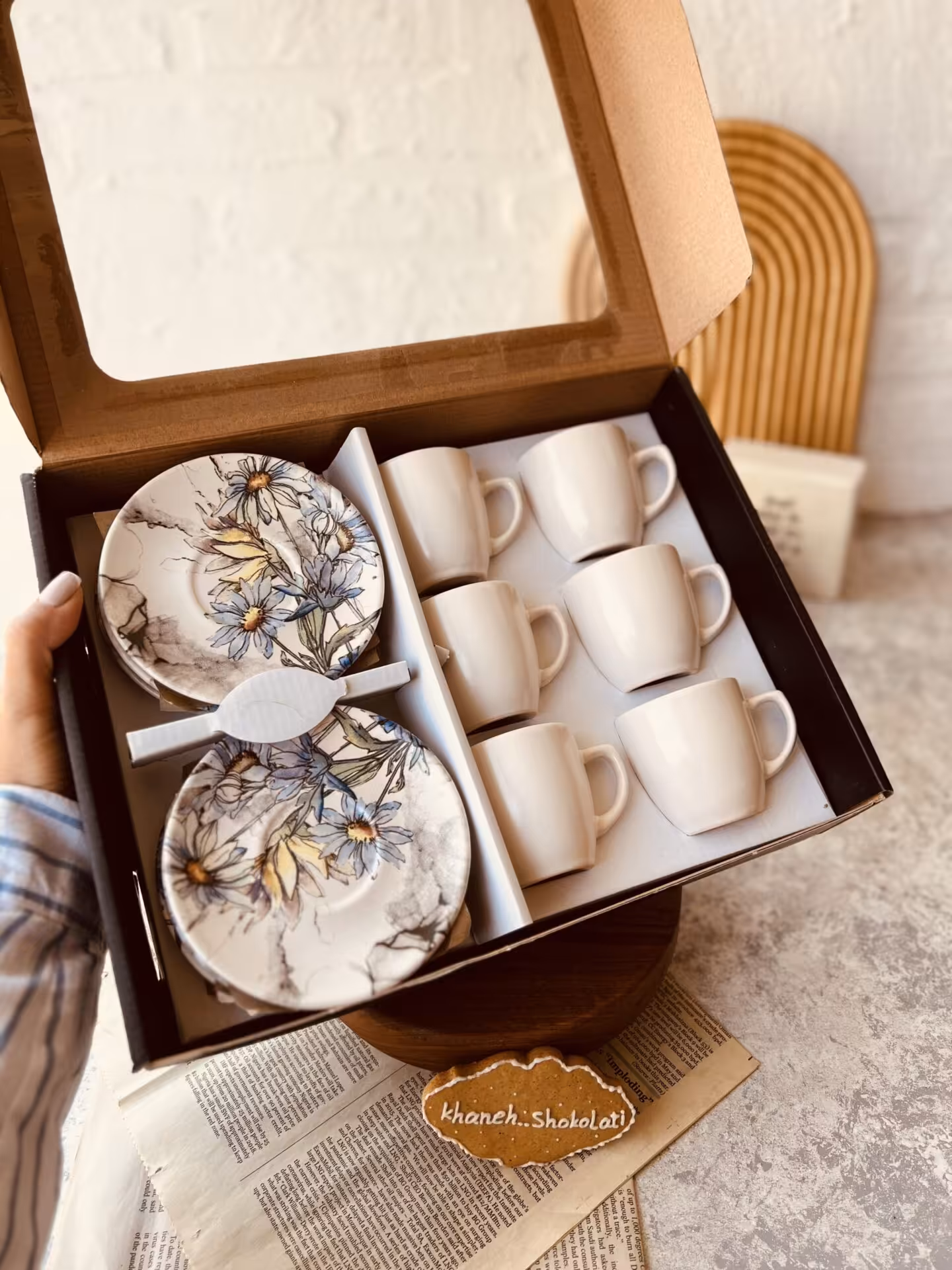 ست 6 عددی قهوه خوری keramika