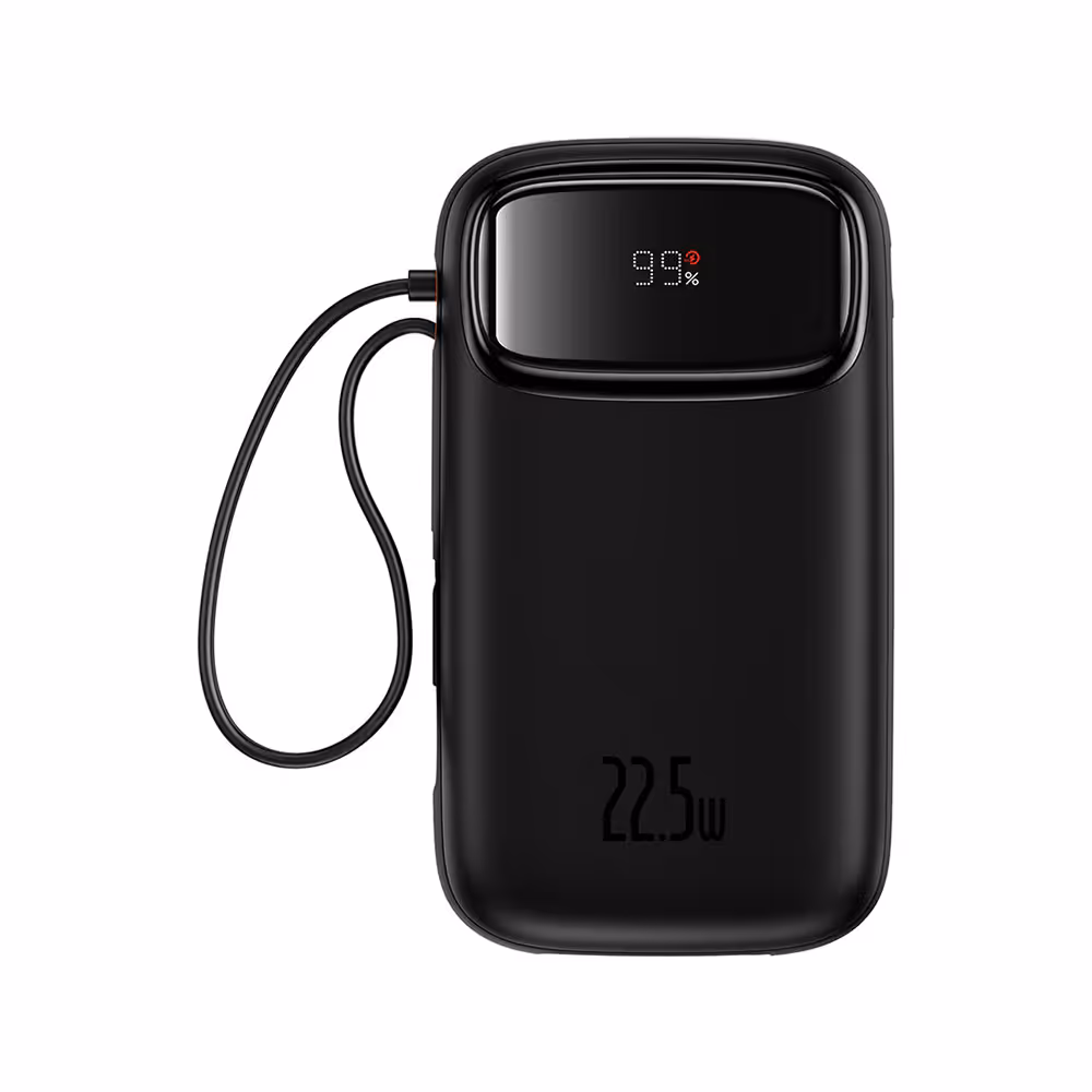 پاور بانک بیسوس مدل Qpow 2 PPQD3-20 P10055002113 با ظرفیت 20000 میلی آمپر ساعت