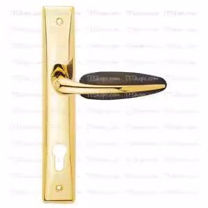 دستگیره در بهریزان  مدل  1852B  طلایی براق