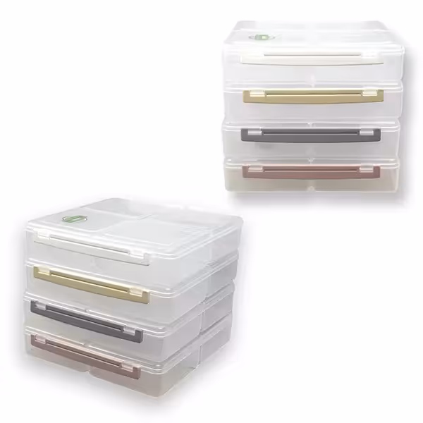 ظرف فریزری 4 خانه بزرگ لیمون