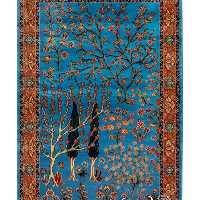 فرش پاتریس  فرش گلیم بختیاری 400شانه طرح کد  9912قالیچه 4متری
