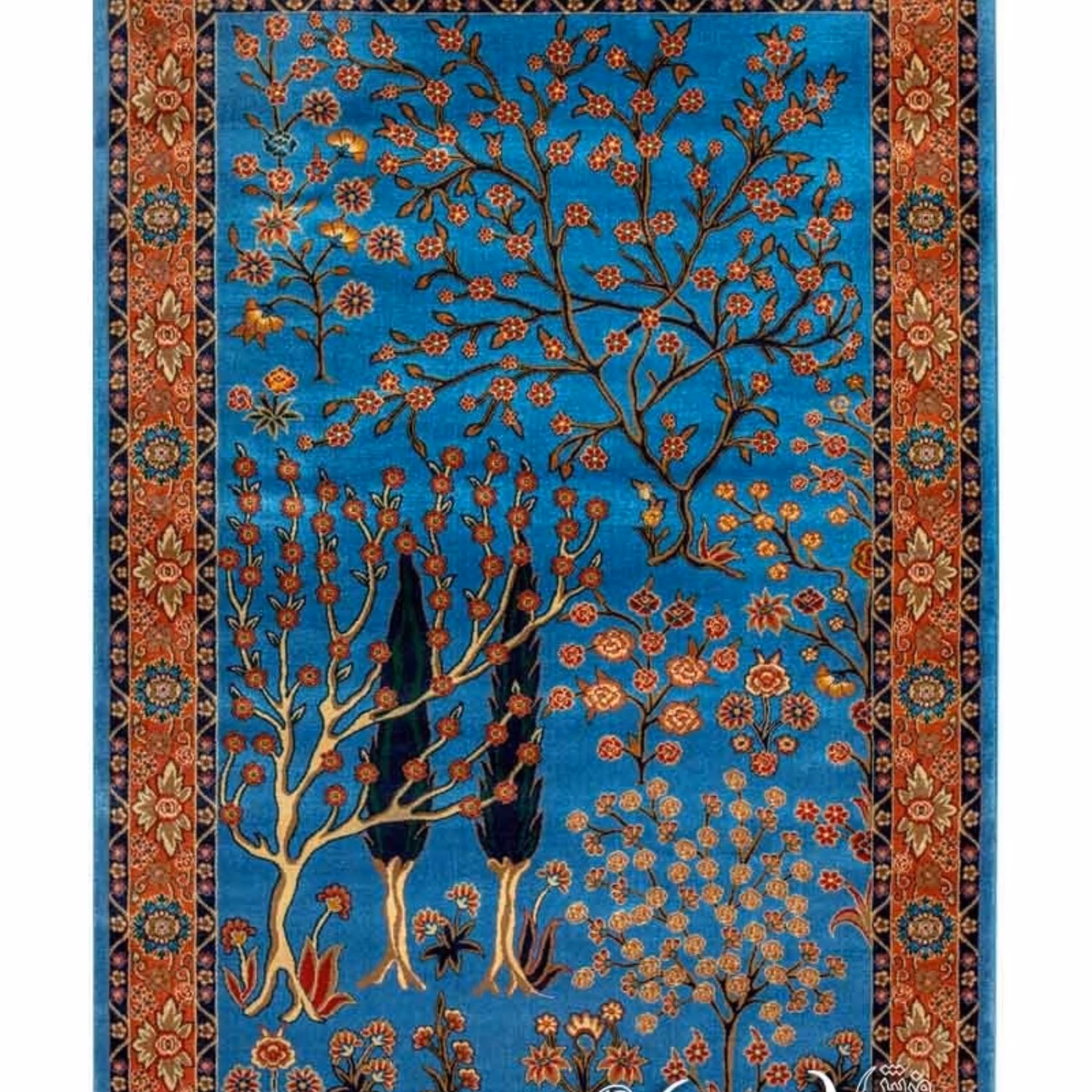 فرش پاتریس  فرش گلیم بختیاری 400شانه طرح کد  9912قالیچه 4متری