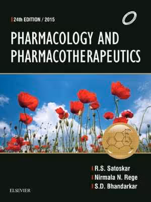 [PDF] دانلود کتاب Pharmacology And Pharmacotherapeutics, 24th ed, 2015