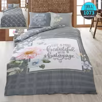 ست روتختی ترک آز کد 1073 تکنفره 4 تکه