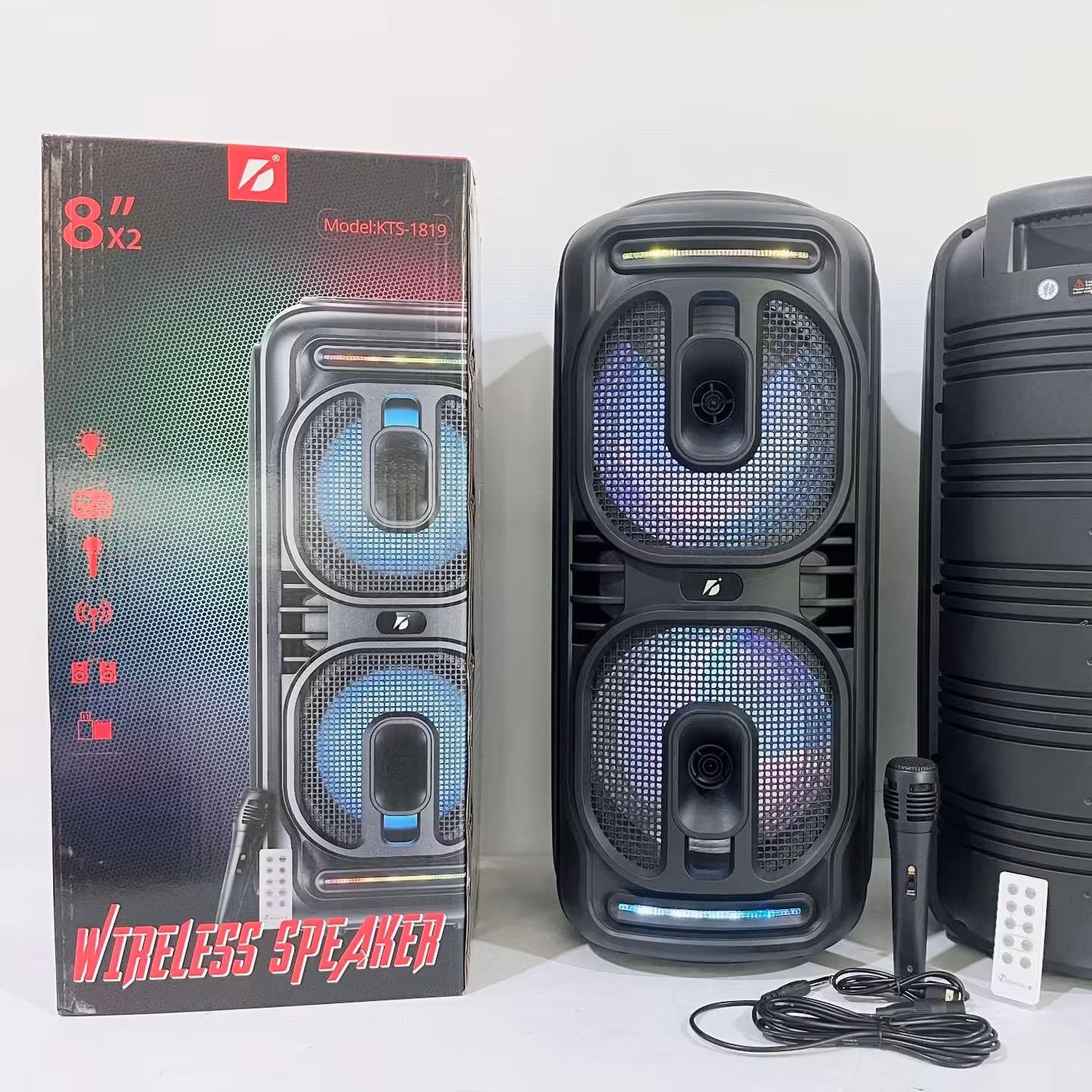 اسپیکر بلوتوثی قابل حمل مدل کی تی اس kts-1819