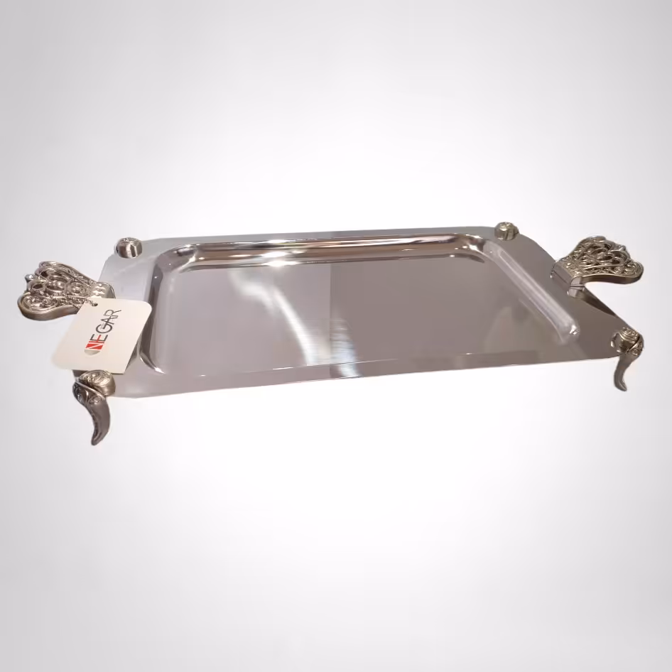 سینی استیل نگار  کد 328