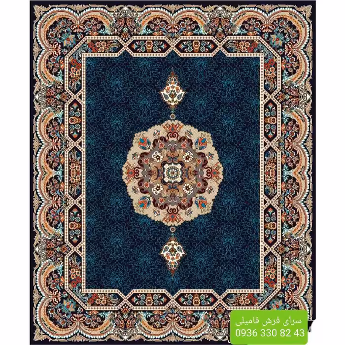 گلیم فرش ماشینی طرح هالیدی9متری مناسب آشپزخانه و اتاق