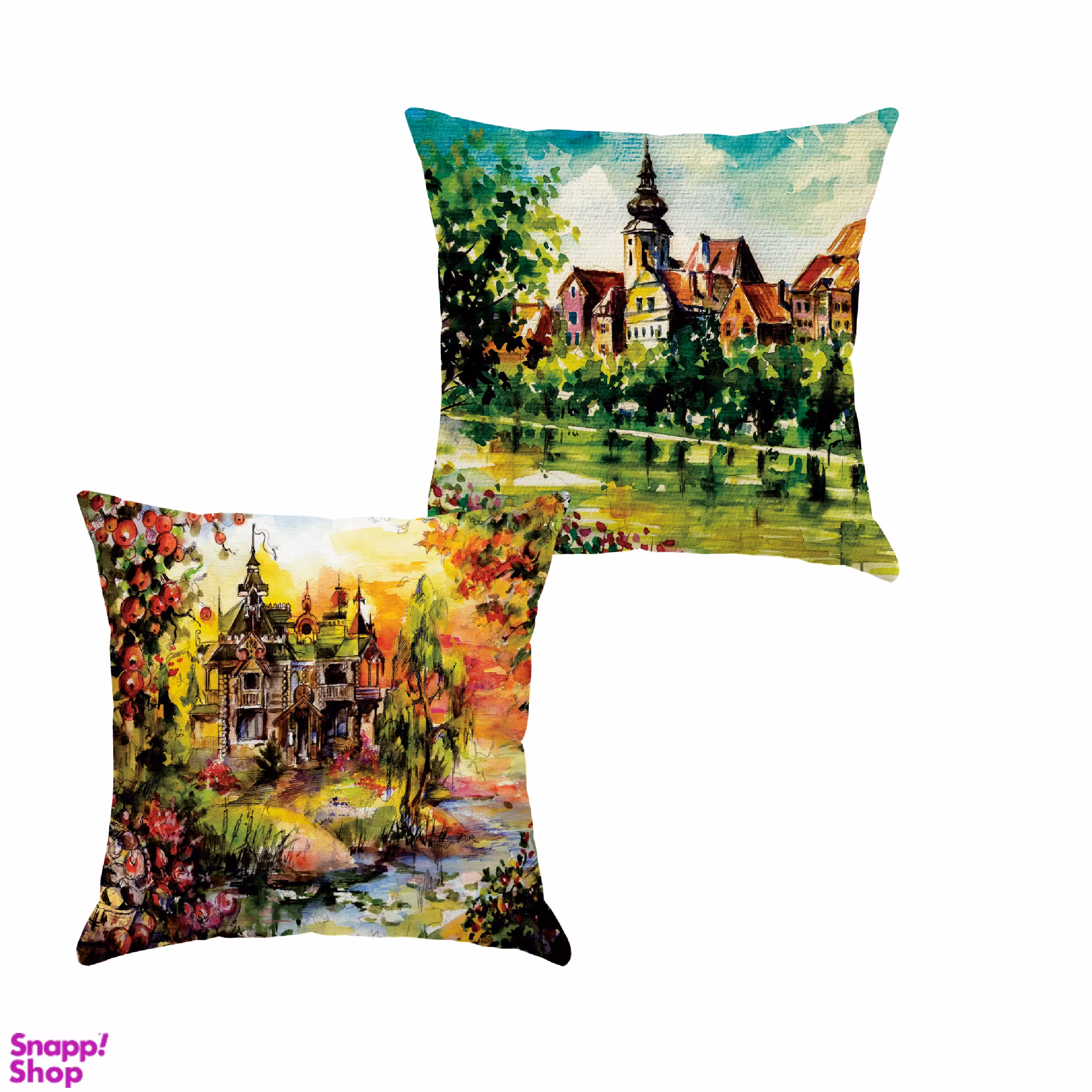 کوسن مدل S22-10039-40 مجموعه 2 عددی چند رنگ