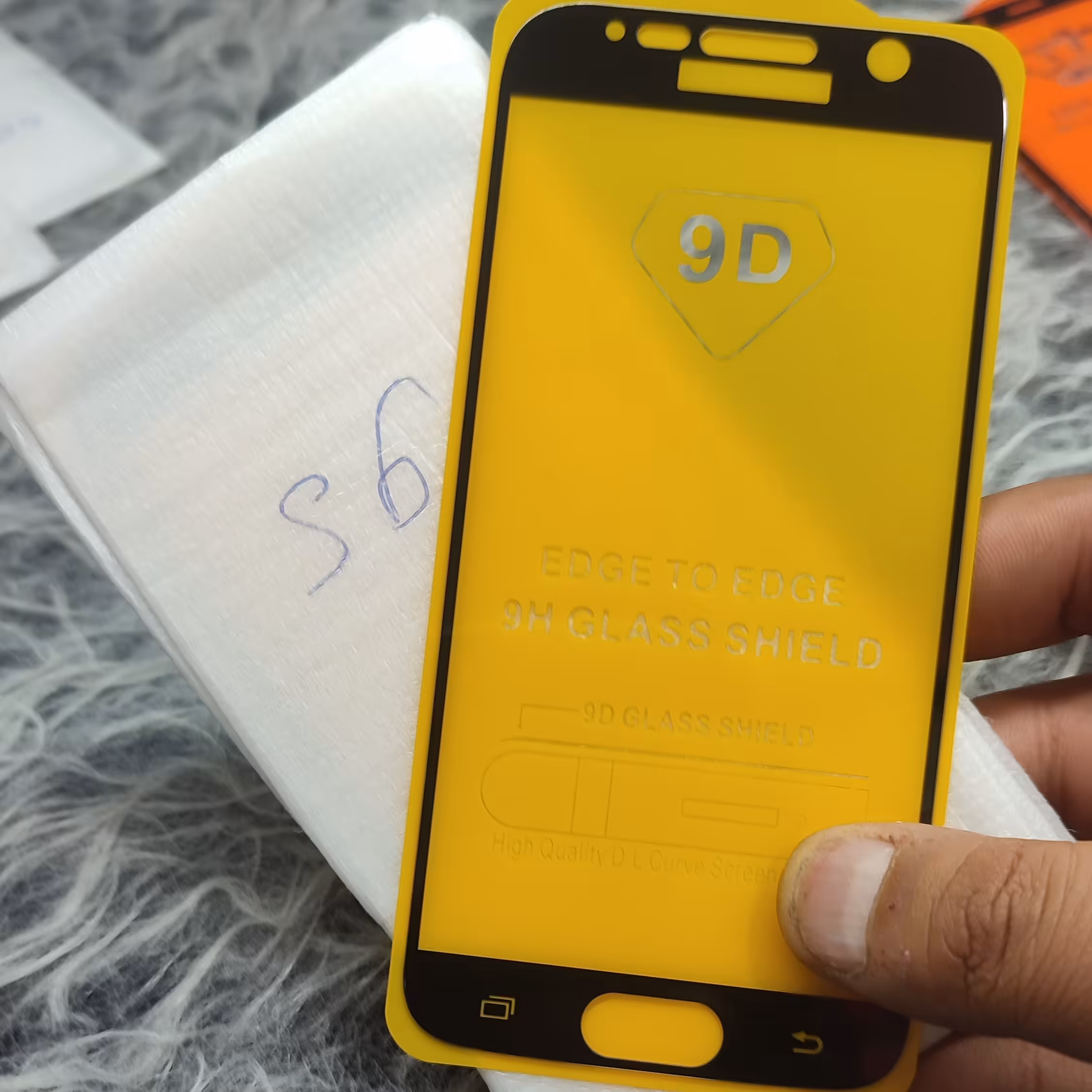 گلس فول شیشه ای SAMSUNG S6