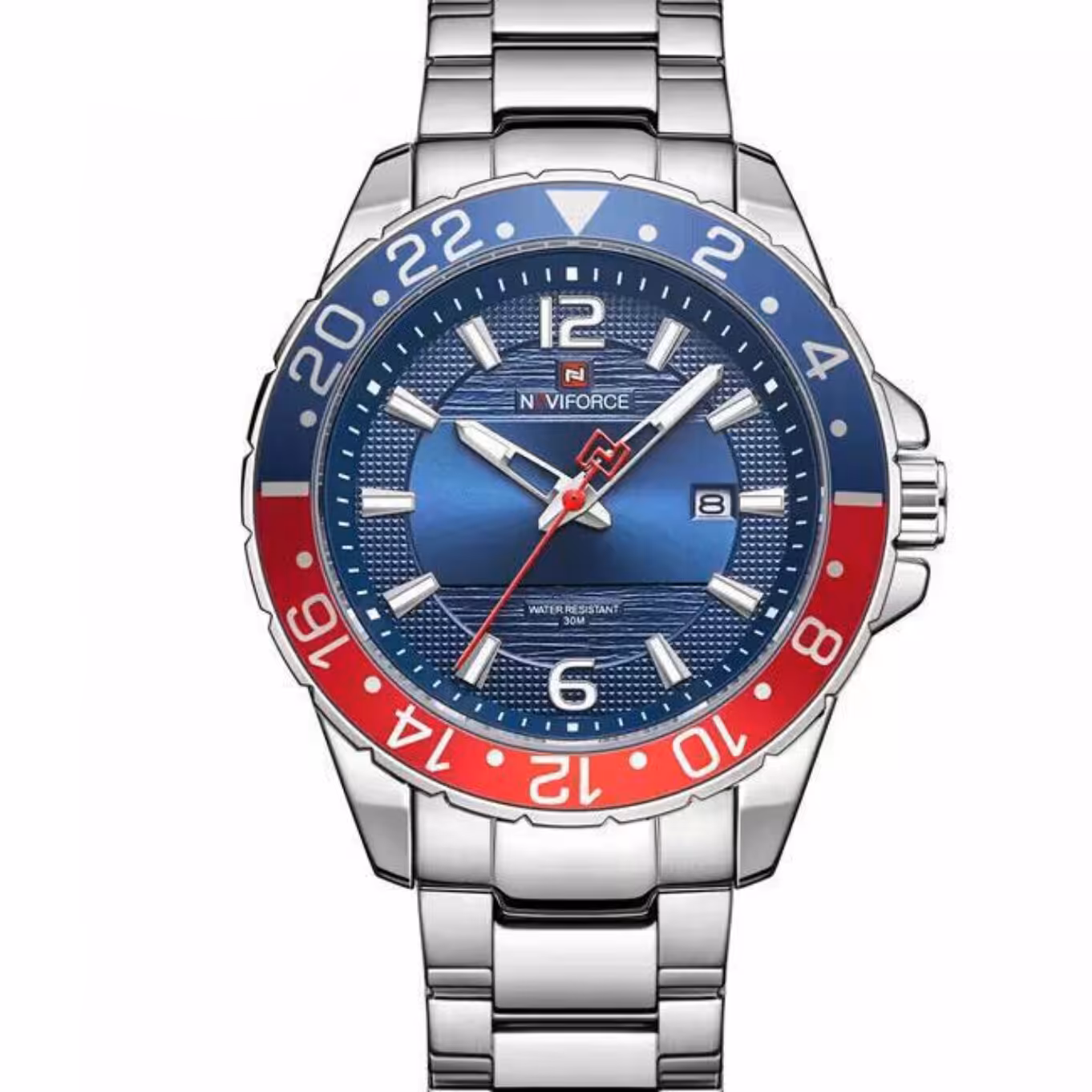 ساعت مردانه ناویفورس اورجینال با شیشه معدنی 