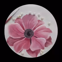 نقاشی روی پارچه و لباس 