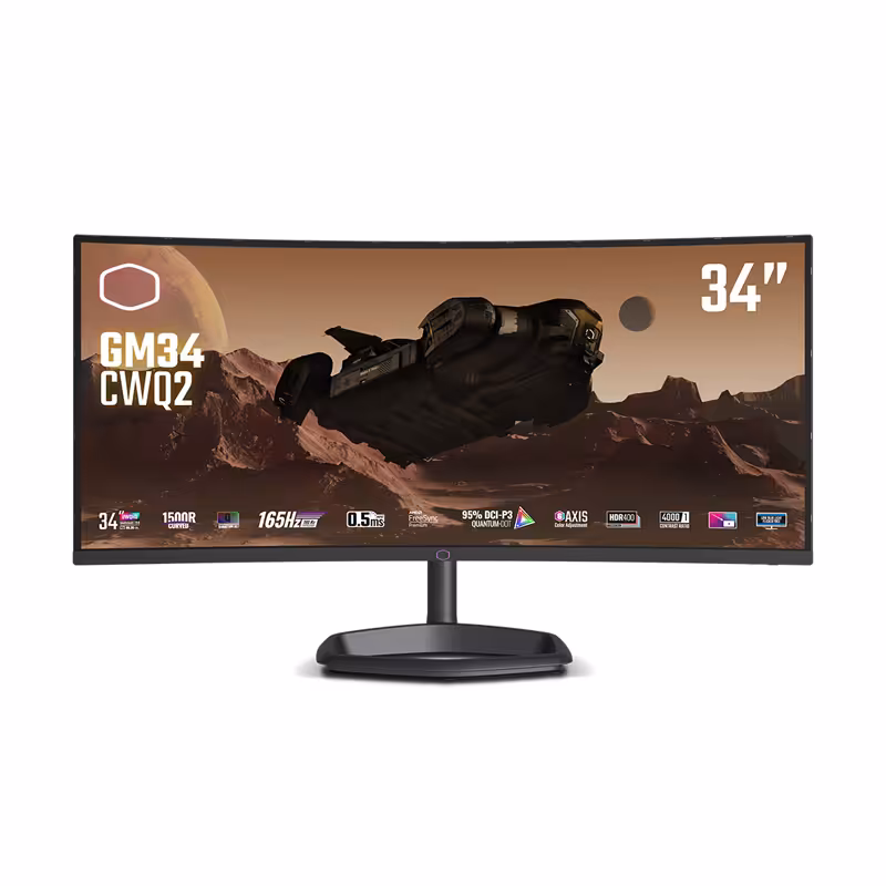 مانیتور 34 اینچ کولرمستر مدل GM34-CWQ2