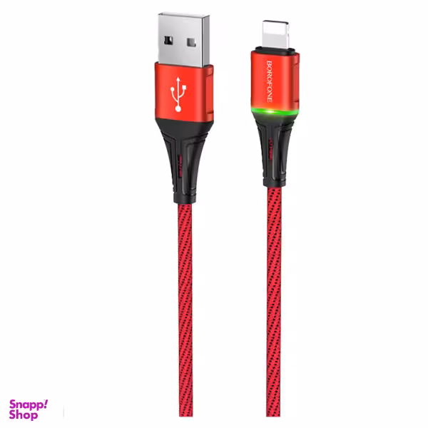 کابل تبدیل USB به لایتنینگ بروفون مدل bu25 طول 1.2 متر