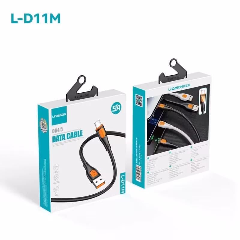 کابل شارژر لایتینگ برند LEDASON مدل LD11 | amazonchi