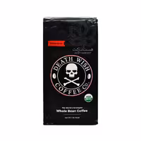 دانه قهوه ارگانیک ( بسیار قوی ) 453 گرم دت ویش - death wish