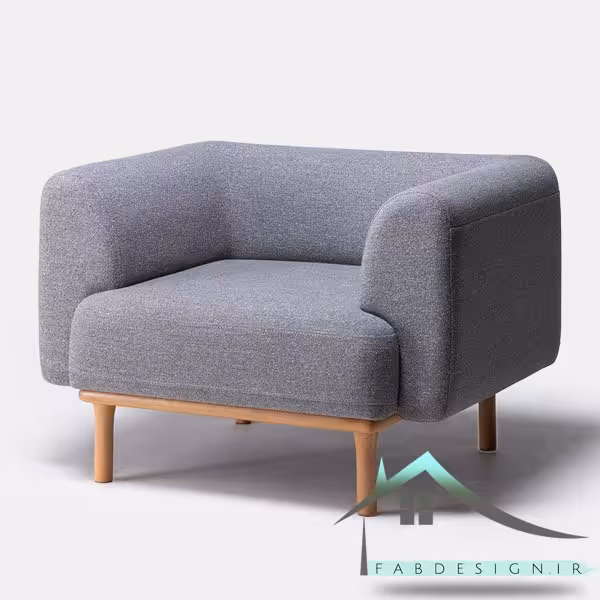 مبل راحتی کاپر تک نفره کد 6