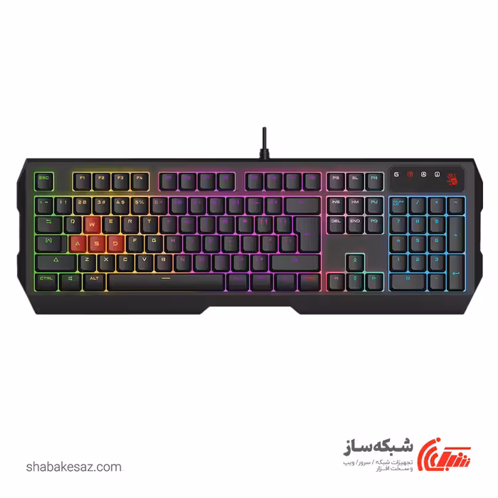 قیمت و خرید کیبورد باسیم ایفورتک A4tech Bloody B140N - شبکه ساز