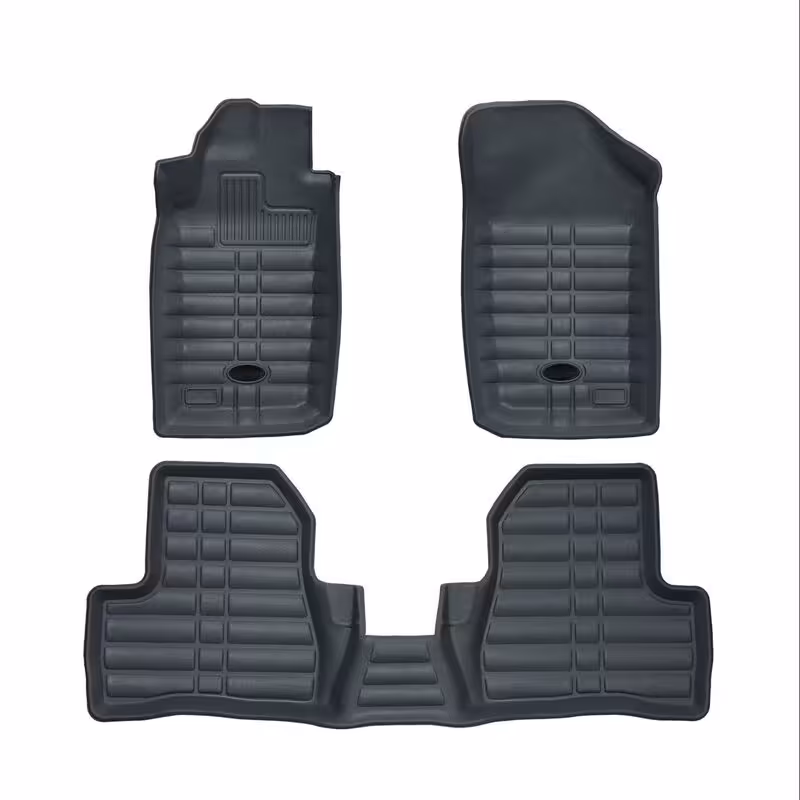 کفپوش سه بعدی چرمی 207 صندوقدار  بابل کارپت  (اصلی) طوسی