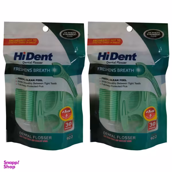 نخ دندان هایدنت (Hi Dent) مدل 922 بسته 2 عددی