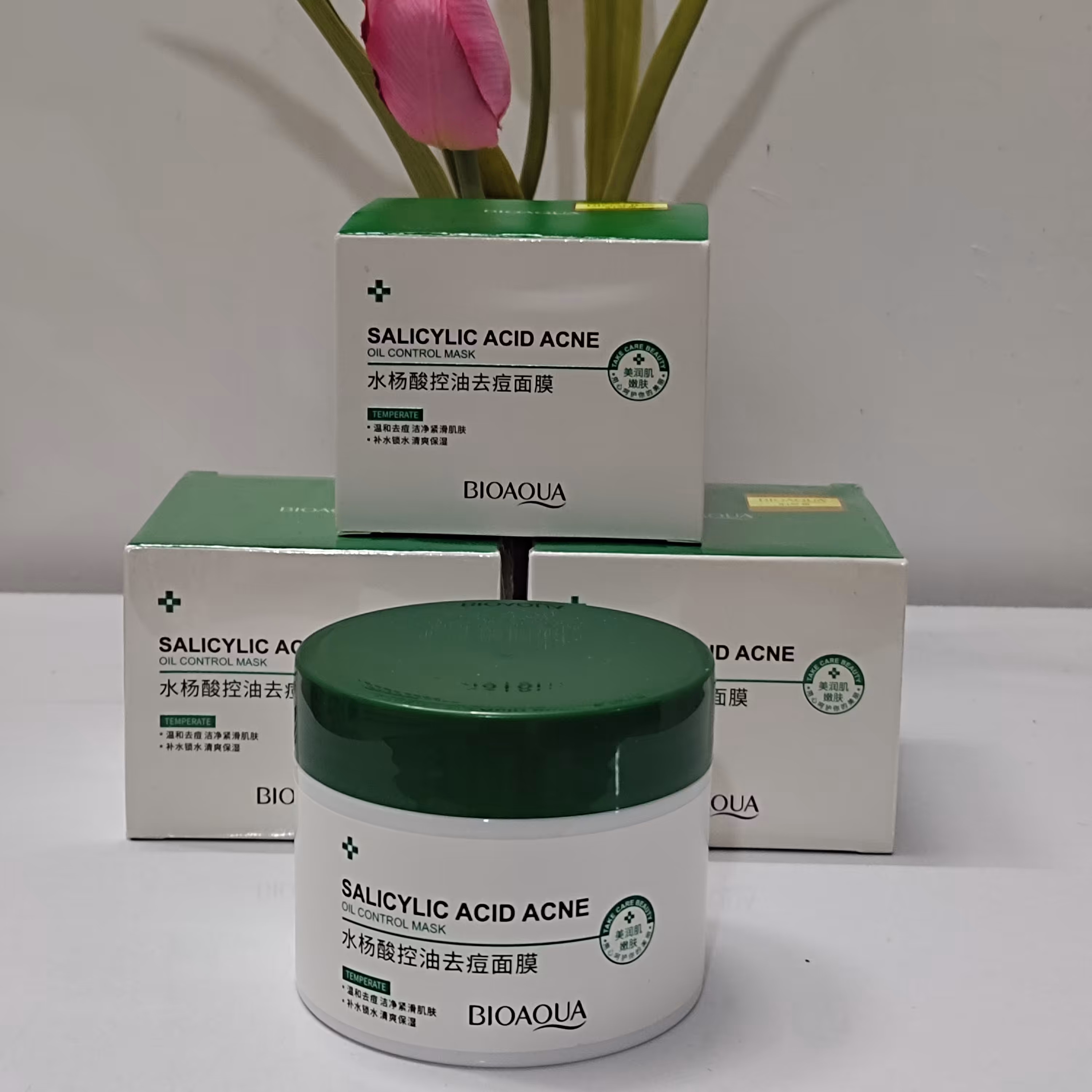 ماسک کنترل چربی سالیسیلیک اسید بیوآکوا