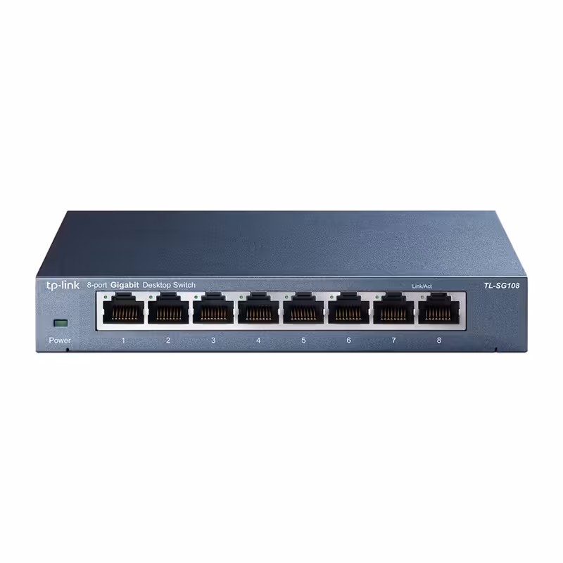 سوییچ گیگابیتی 8 پورت تی پی-لینک مدل TL-SG108