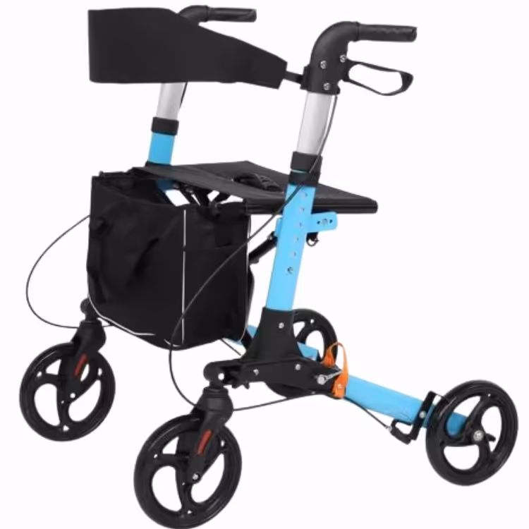 واکر چرخ دار تاشو وارداتی (رولیتور واکر) 