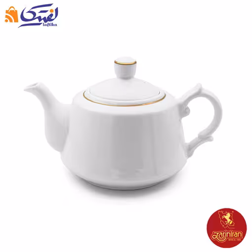 قوری لندنی چینی زرین طرح زرین رزگلد