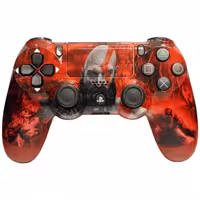 دسته بازی DualShock4 مخصوص پلی استیشن 4 طرح KRATOS