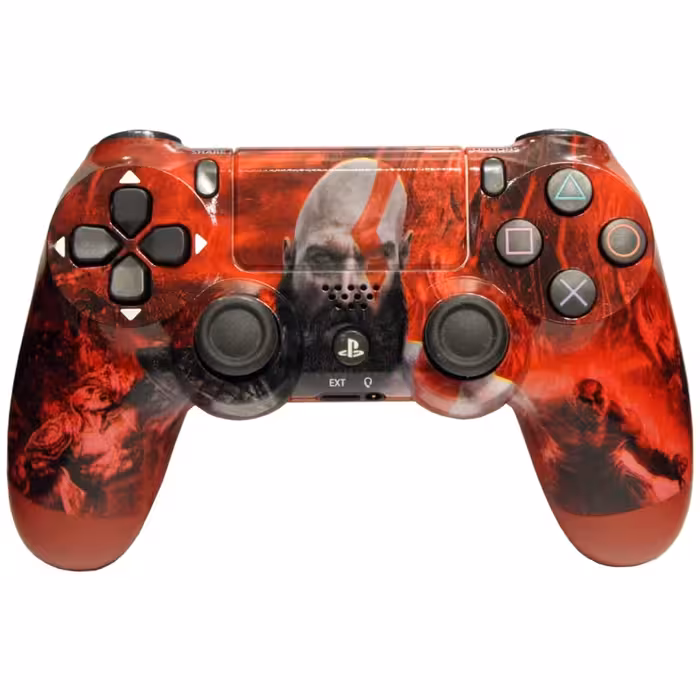دسته بازی DualShock4 مخصوص پلی استیشن 4 طرح KRATOS