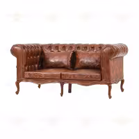 مبل اداری دونفره چستر فرانسوی