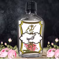 گلاب ،عصاره گل محمدی (معادل گلاب سه آتیشه) هر بطری 250CCتهیه شده از625گرم گل محمدی 