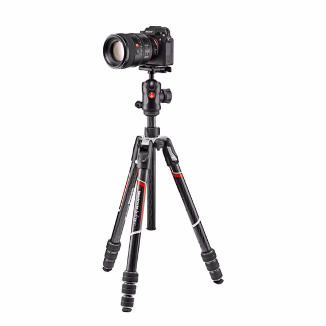سه پایه عکاسی مانفرتو Manfrotto Befree GT Travel Aluminum Tripod with 496 Ball Head (Black)