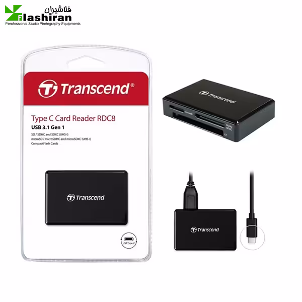 کارت خوان ترنسند Transcend RDC8 USB 3.1