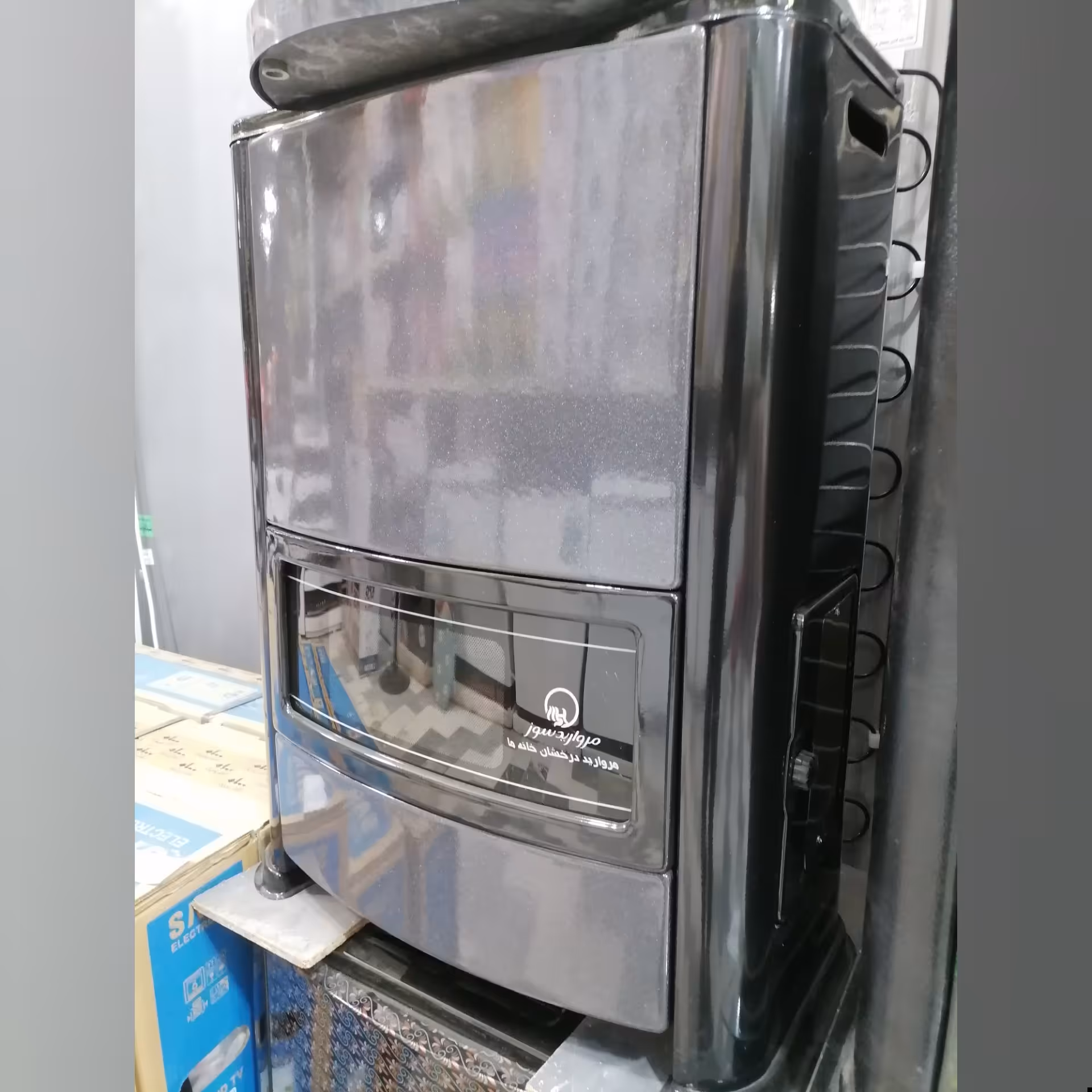 بخاری گازی مروارید سوز  8 هزار  24 ماه گارانتی (هزینه ارسال برای شهرستان و حومه تهران به عهده مشتری میباشد) 