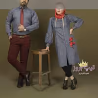 ست دو نفره  بهار- ست زوج- پیراهن مردونه-مانتو رسمی-مانتو اداری-تیپ برروز