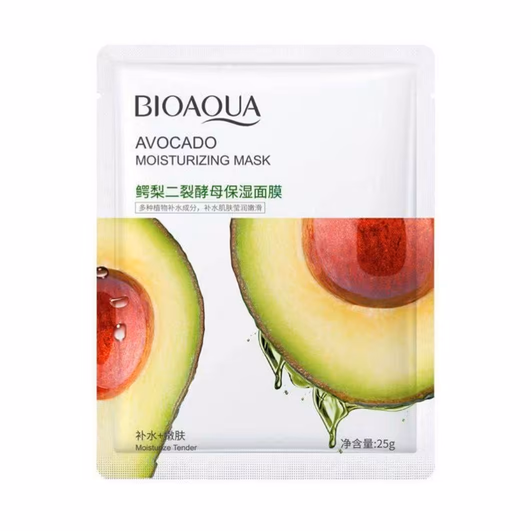 ماسک صورت ورقه ای آووکادو بیوآکوا