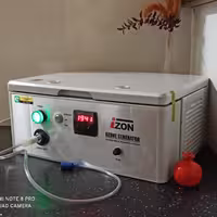 دستگاه ضدعفونی کننده محیط و سطوح و آب ، وانواع خوراکیهاو گوشت و مرغ  و نیز استخر ماهی با گاز اوزون، آیزون